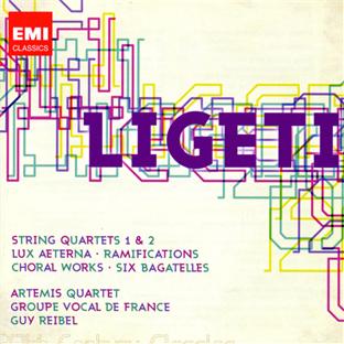 Quatuors à cordes n°1&2 - ramifications pour 12 instruments à cordes - six bagatelles pour quintette - Front Cover