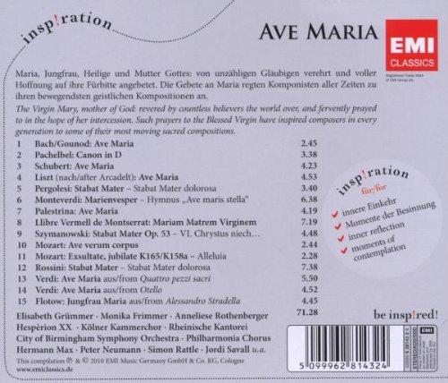 Musique sacrée : Ave Maria - Front Cover