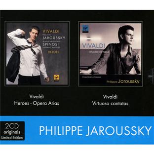 Coffret 2 cd: Vivaldi, Heroes - airs d'opéras + Vivaldi, Cantates virtuoses - Front Cover