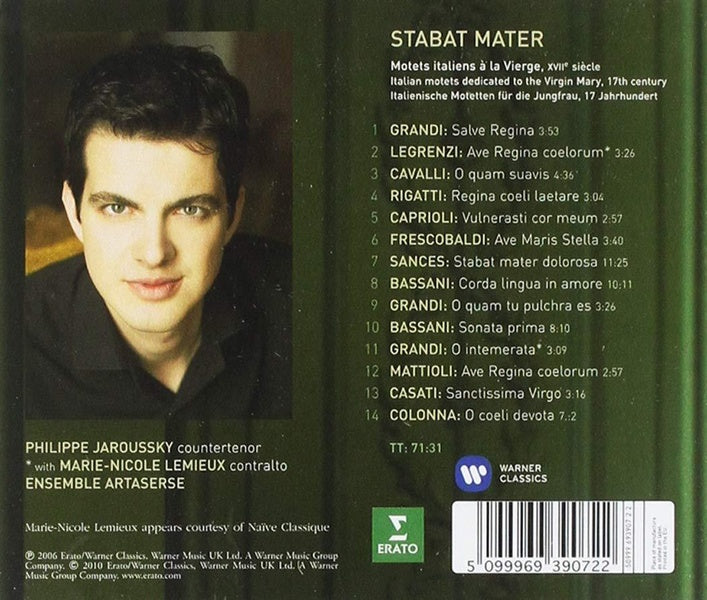 Stabat Mater : Motets italiens à la Vierge Marie - Front Cover