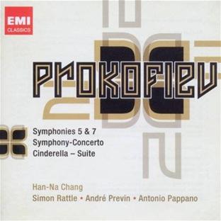 Symphonie n°5 - Symphonie n°7 - Sinfonia Concertante - Cendrillon suite de ballet - Front Cover