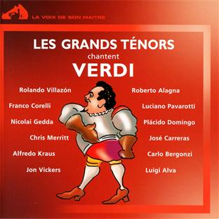 Les grands ténors chantent Verdi - Front Cover