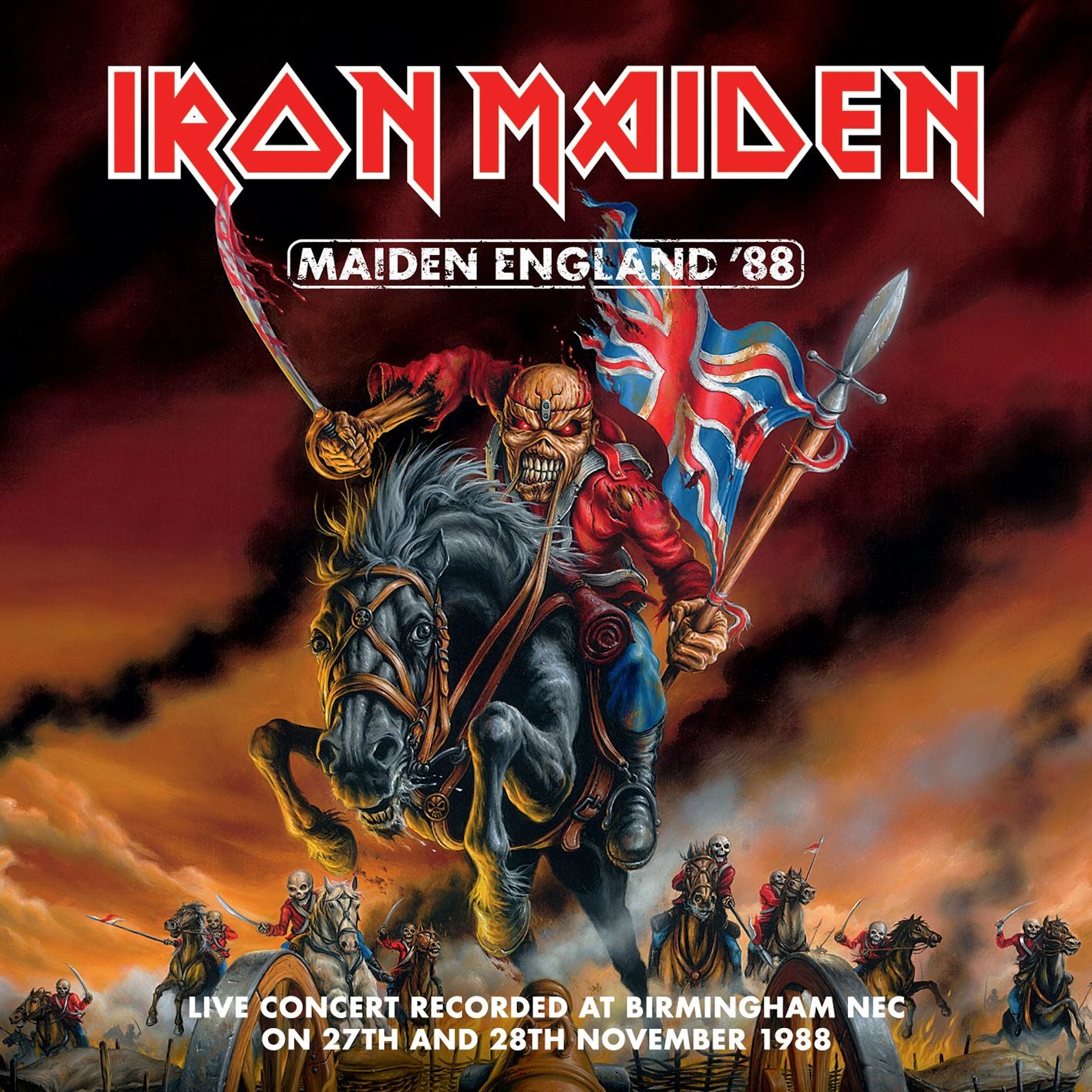 MAIDEN ENGLAND '88 - Front Cover