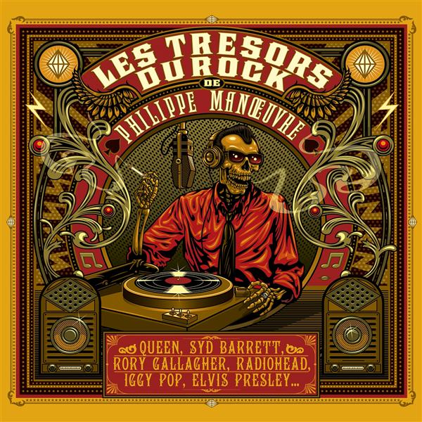 Les trésors du rock - Front Cover