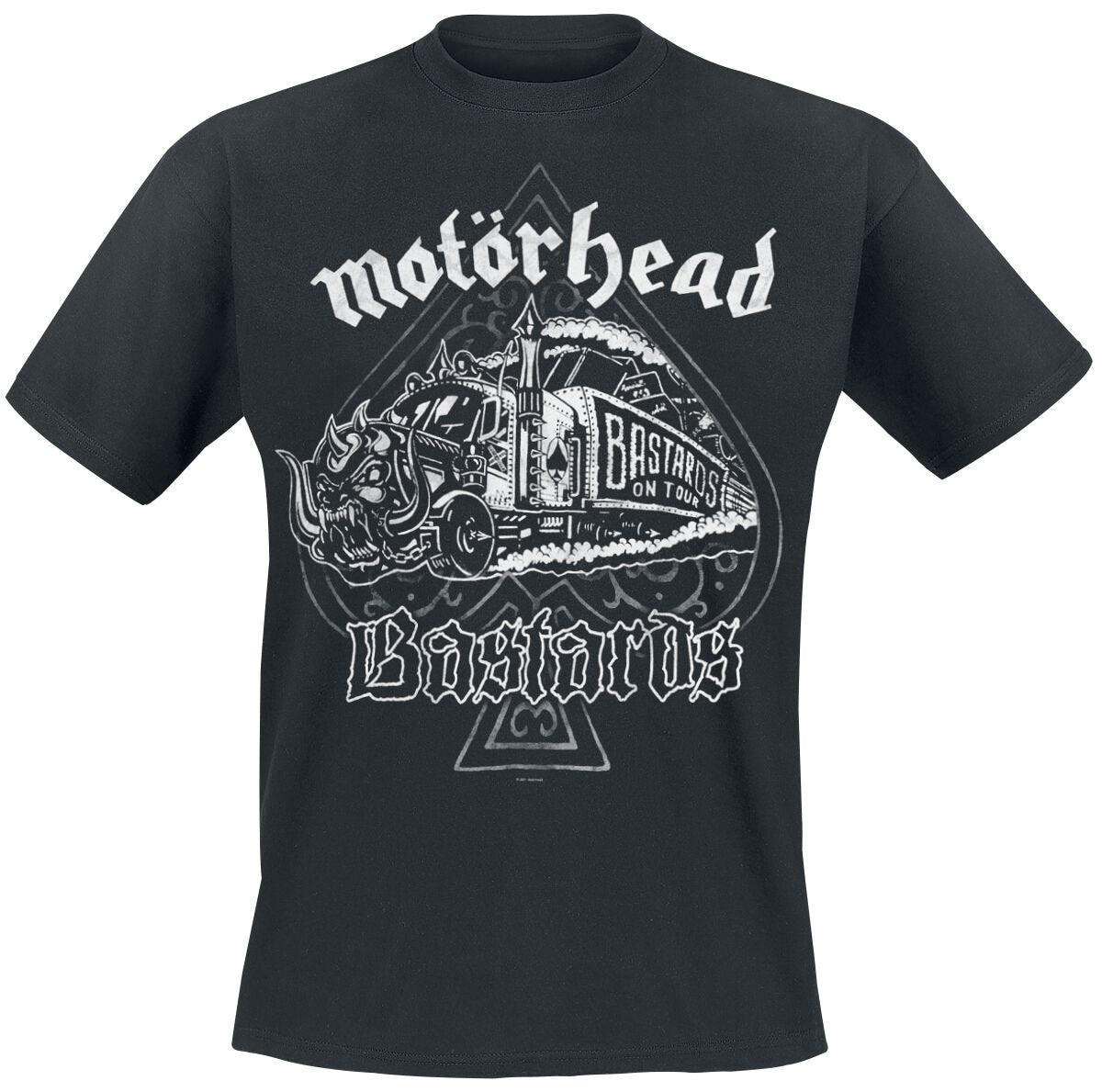 T-Shirt Manches courtes  de Motörhead - Bastards Train - S à XL - pour Homme - noir - Motörhead