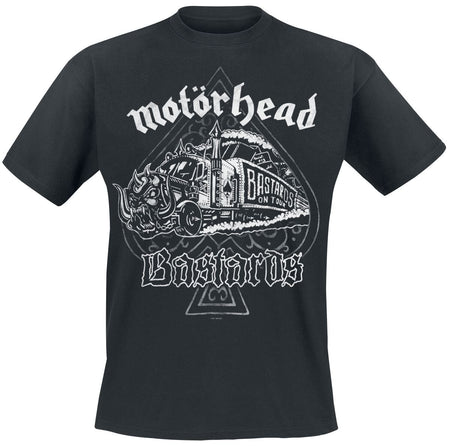 T-Shirt Manches courtes  de Motörhead - Bastards Train - S à XL - pour Homme - noir - Motörhead