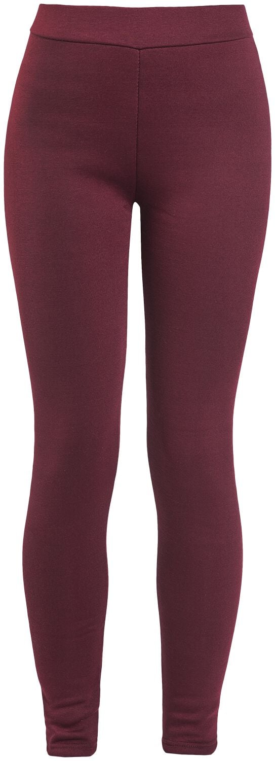Legging Gothic de Ocultica - Leggings Doublés Winter - S à XXL - pour Femme - rouge - Ocultica