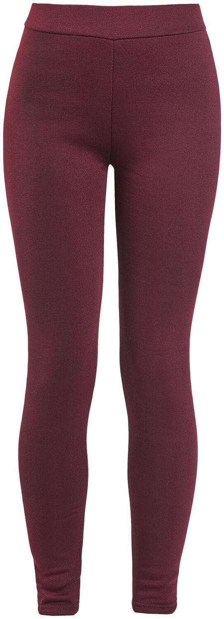 Legging Gothic de Ocultica - Leggings Doublés Winter - S à XXL - pour Femme - rouge - Ocultica