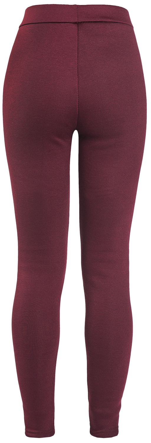 Legging Gothic de Ocultica - Leggings Doublés Winter - S à XXL - pour Femme - rouge - Ocultica - View 2