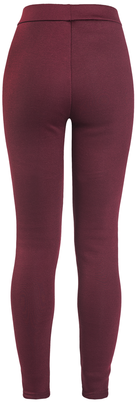 Legging Gothic de Ocultica - Leggings Doublés Winter - S à XXL - pour Femme - rouge - Ocultica - View 2