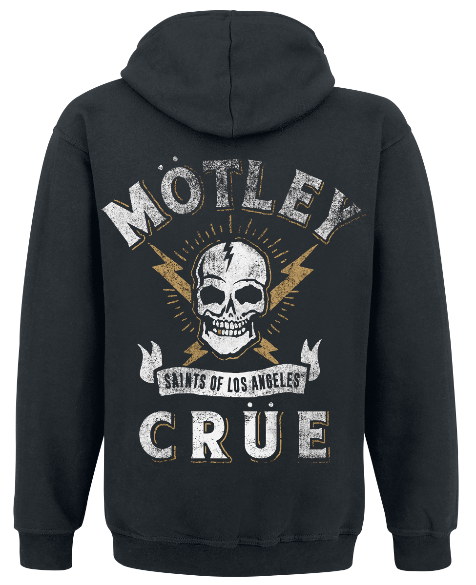 Sweat-shirt à capuche  de Mötley Crüe - Gold Tooth Skully - S à XXL - pour Homme - noir - Mötley Crüe - View 2