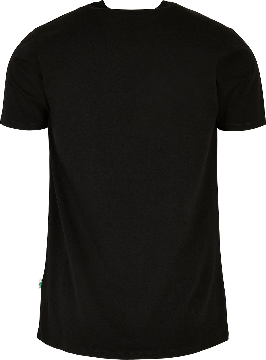 T-Shirt Manches courtes  de Urban Classics - T-shirt Shirt Stretch Moulant - S à 5XL - pour Homme - noir - Urban Classics - View 2