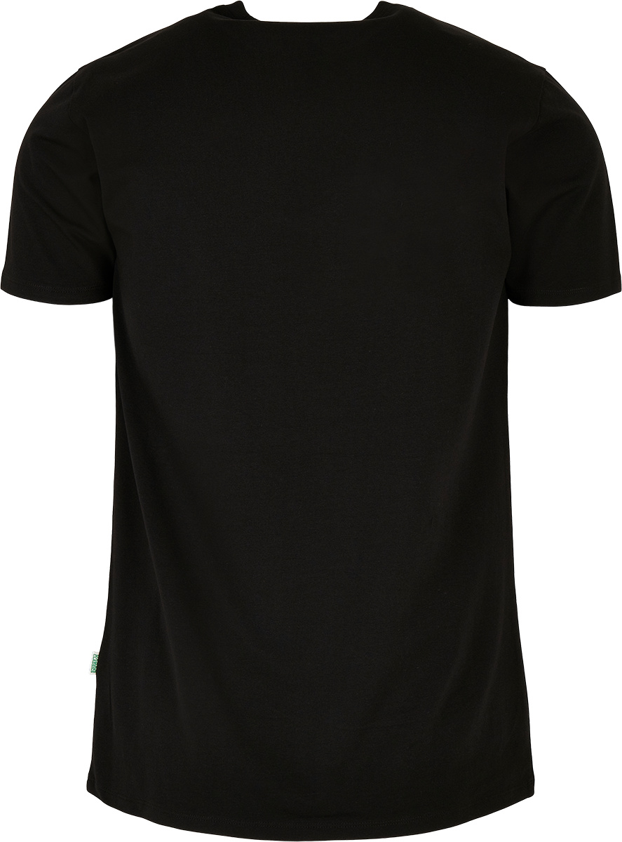 T-Shirt Manches courtes  de Urban Classics - T-shirt Shirt Stretch Moulant - S à 5XL - pour Homme - noir - Urban Classics - View 2