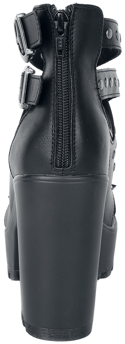 Talons hauts  de Black Premium by EMP - Talons Hauts Sangles & Clous - EU38 à EU40 - pour Femme - noir - Black Premium by EMP - View 2