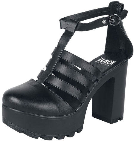 Talons hauts  de Black Premium by EMP - Talons Hauts Plateforme - EU38 à EU41 - pour Femme - noir - Black Premium by EMP