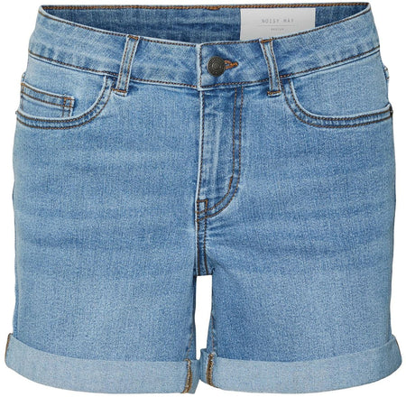 Short  de Noisy May - NMBe Lucy Shorts - XS à S - pour Femme - bleu clair - Noisy May