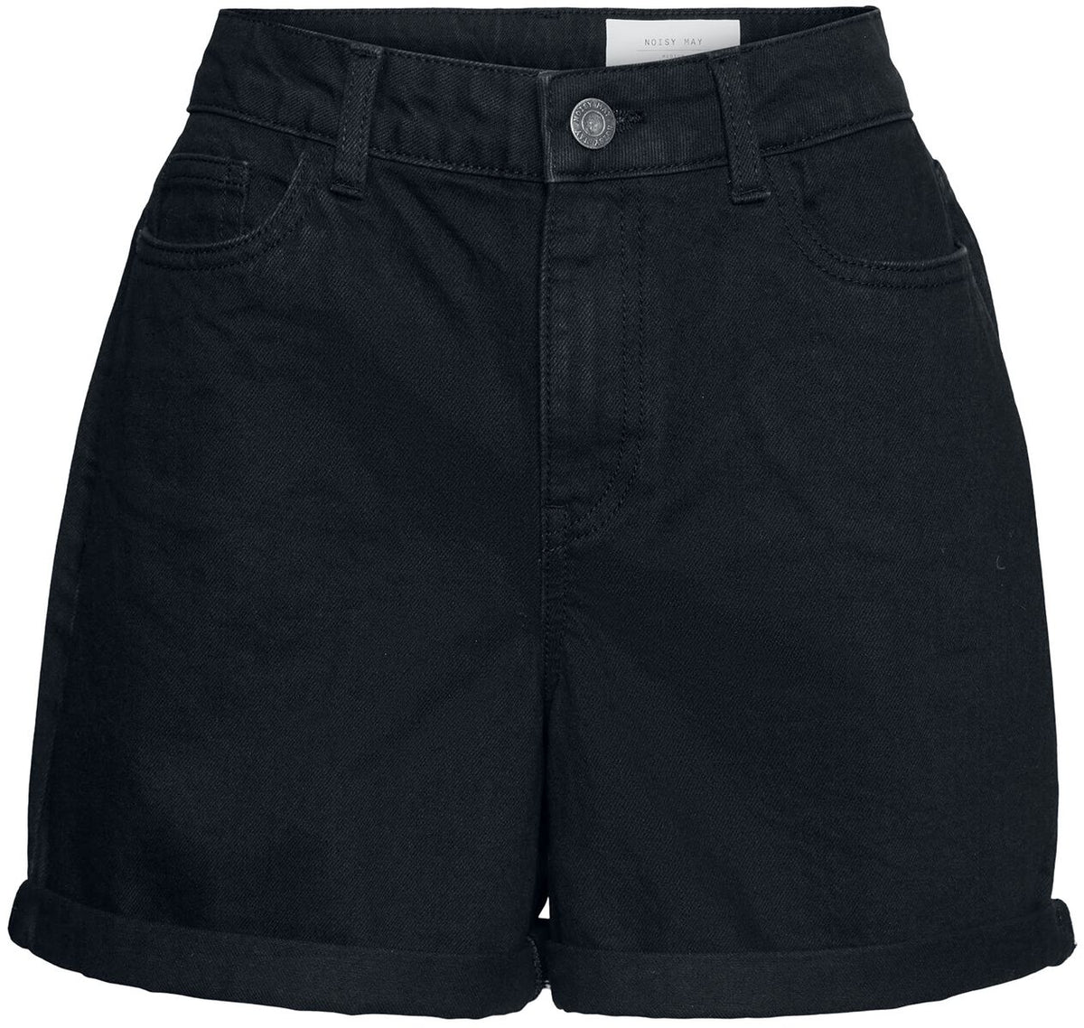 Short  de Noisy May - Short Smiley - XS à S - pour Femme - noir - Noisy May