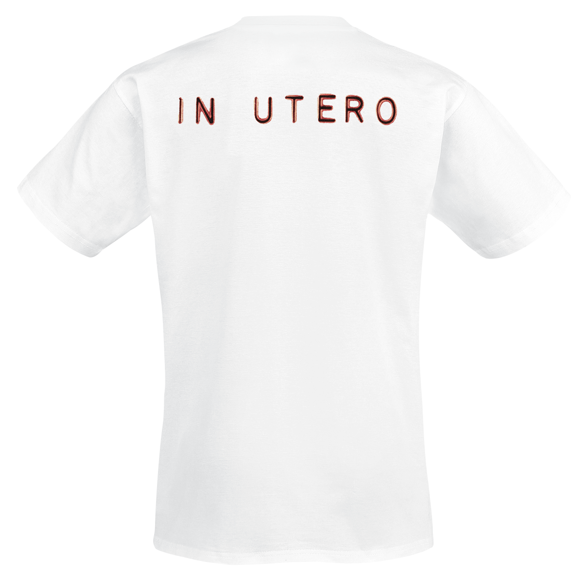 T-Shirt Manches courtes  de Nirvana - In Utero - S à XXL - pour Homme - blanc - Nirvana - View 2