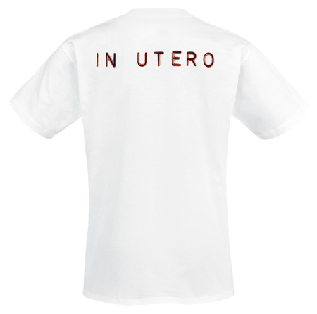 T-Shirt Manches courtes  de Nirvana - In Utero - S à XXL - pour Homme - blanc - Nirvana - View 2