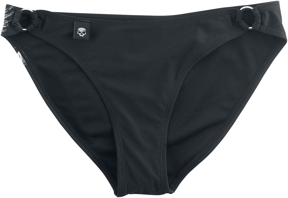 Bas de bikini  de Rock Rebel by EMP - Bas de Bikini Crânes - S à XL - pour Femme - noir - Rock Rebel by EMP