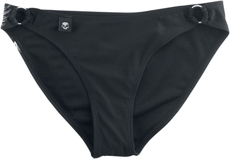 Bas de bikini  de Rock Rebel by EMP - Bas de Bikini Crânes - S à XL - pour Femme - noir - Rock Rebel by EMP