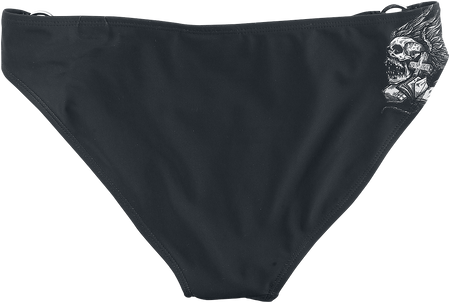 Bas de bikini  de Rock Rebel by EMP - Bas de Bikini Crânes - S à XL - pour Femme - noir - Rock Rebel by EMP - View 2