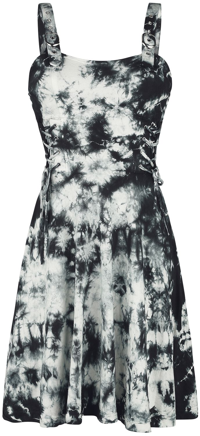Robe courte  de RED by EMP - Short Dress in  Batik Look - S à XXL - pour Femme - noir - RED by EMP