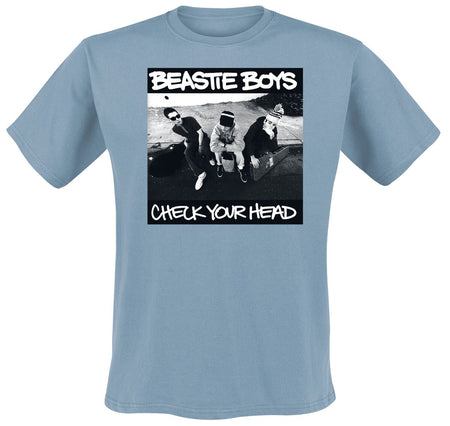 T-Shirt Manches courtes  de Beastie Boys - Check Your Head - S à XXL - pour Homme - gris bleu - Beastie Boys