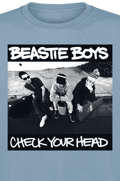 T-Shirt Manches courtes  de Beastie Boys - Check Your Head - S à XXL - pour Homme - gris bleu - Beastie Boys - View 2