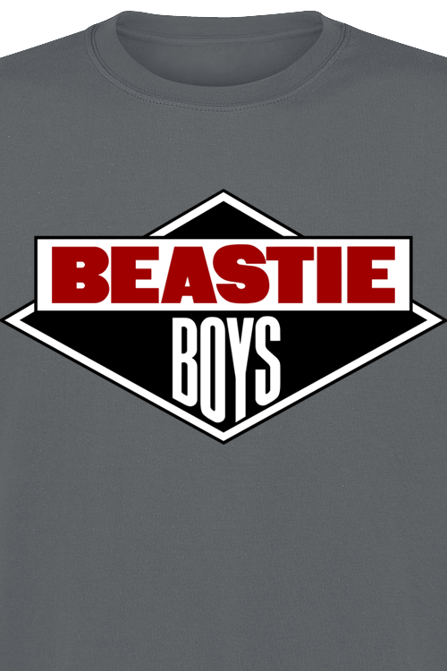 T-Shirt Manches courtes  de Beastie Boys - Logo - S à XXL - pour Homme - anthracite - Beastie Boys - View 2