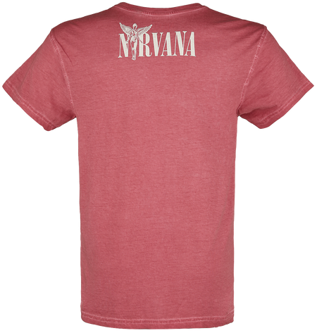 T-Shirt Manches courtes  de Nirvana - In Utero - S à 3XL - pour Homme - rouge - Nirvana - View 2