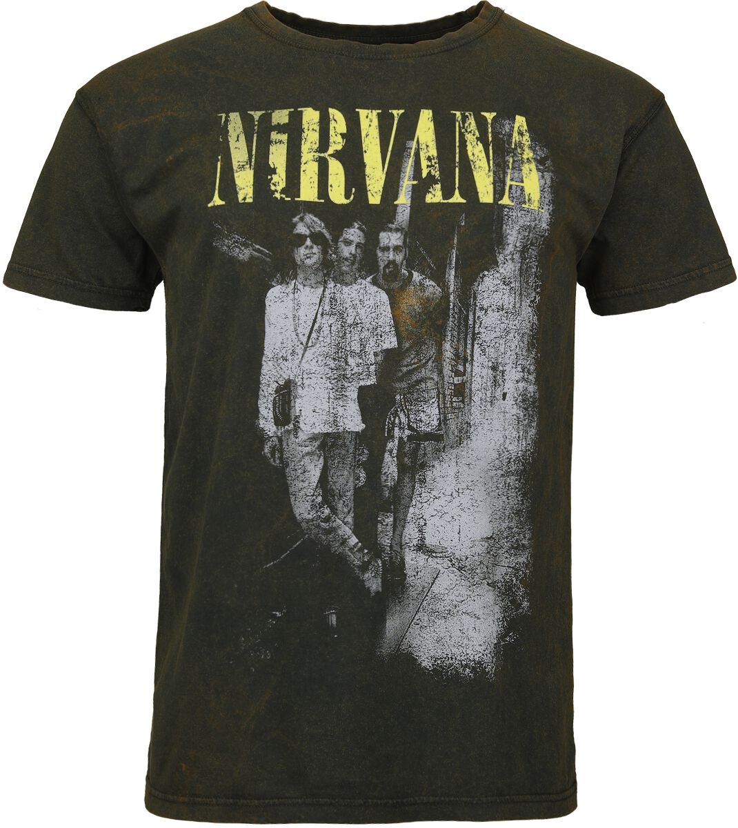 T-Shirt Manches courtes  de Nirvana - Alleyway - S à 4XL - pour Homme - noir - Nirvana