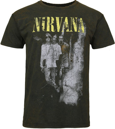 T-Shirt Manches courtes  de Nirvana - Alleyway - S à 4XL - pour Homme - noir - Nirvana