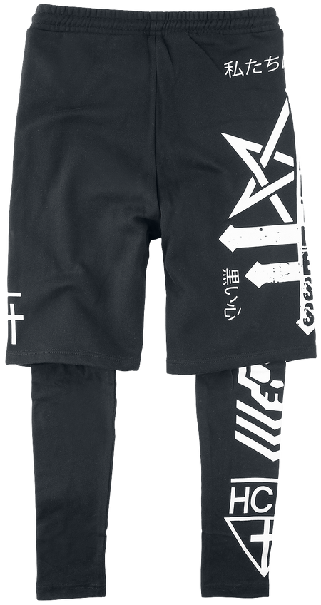 Bas de survêtement Gothic de Heartless - Pantalon Corrupt - S à 3XL - pour Homme - noir - Heartless - View 2