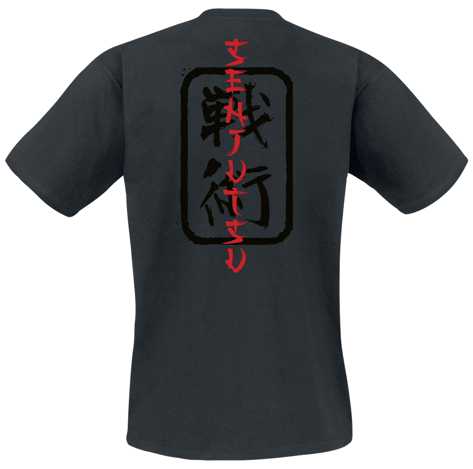 T-Shirt Manches courtes  de Iron Maiden - Senjutsu Eddie Gold Circle - S à 4XL - pour Homme - noir - Iron Maiden - View 2