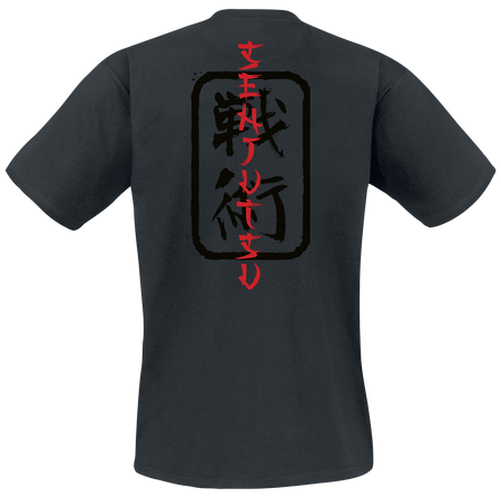 T-Shirt Manches courtes  de Iron Maiden - Senjutsu Eddie Gold Circle - S à 4XL - pour Homme - noir - Iron Maiden - View 2