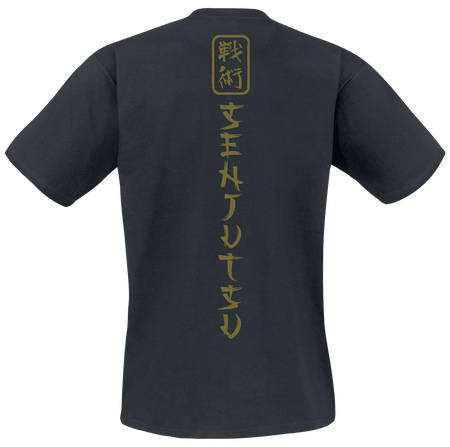 T-Shirt Manches courtes  de Iron Maiden - Samurai Eddie Gold Graphic - S à XXL - pour Homme - noir - Iron Maiden - View 2