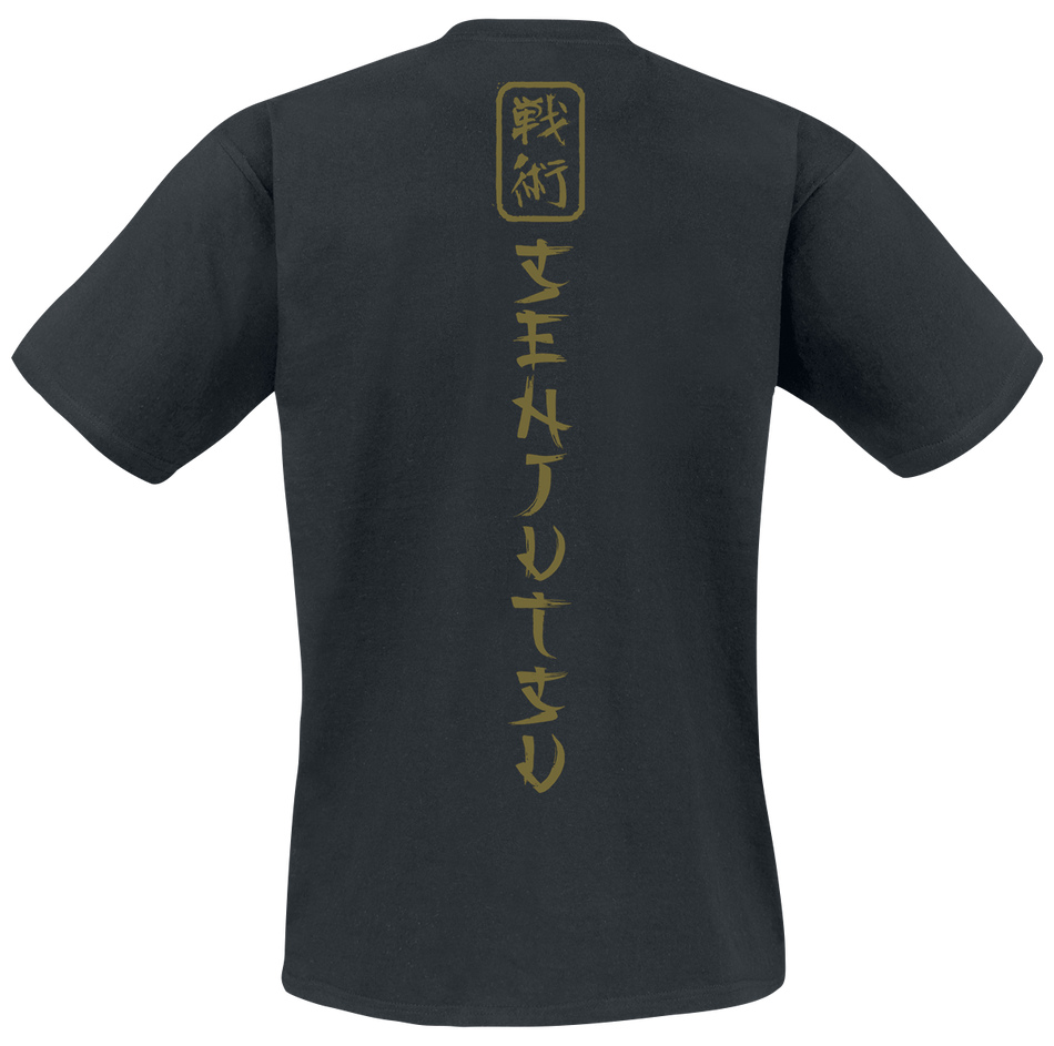 T-Shirt Manches courtes  de Iron Maiden - Samurai Eddie Gold Graphic - S à XXL - pour Homme - noir - Iron Maiden - View 2