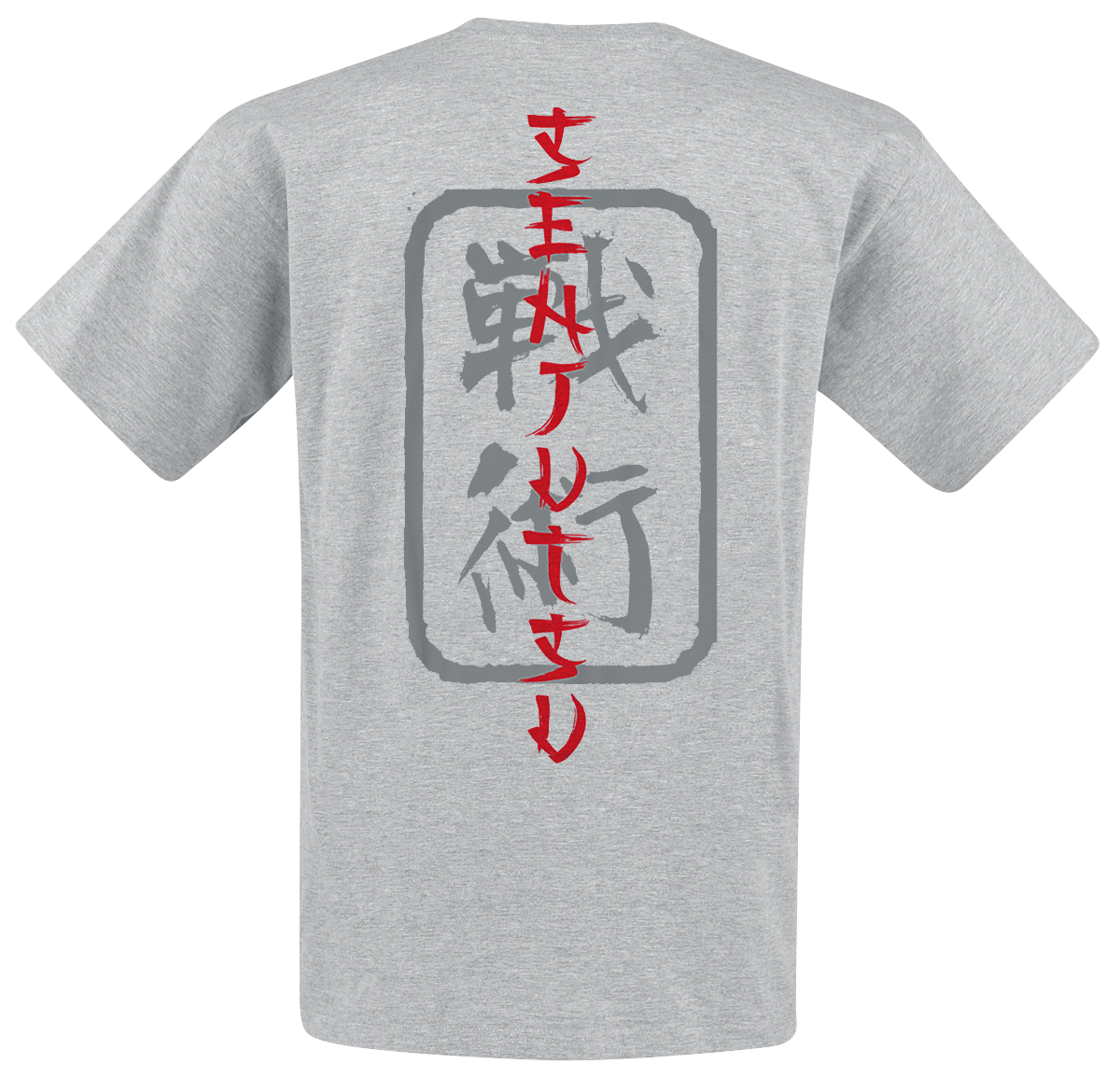 T-Shirt Manches courtes  de Iron Maiden - Samurai Eddie Black Graphic - S à XXL - pour Homme - gris - Iron Maiden - View 2