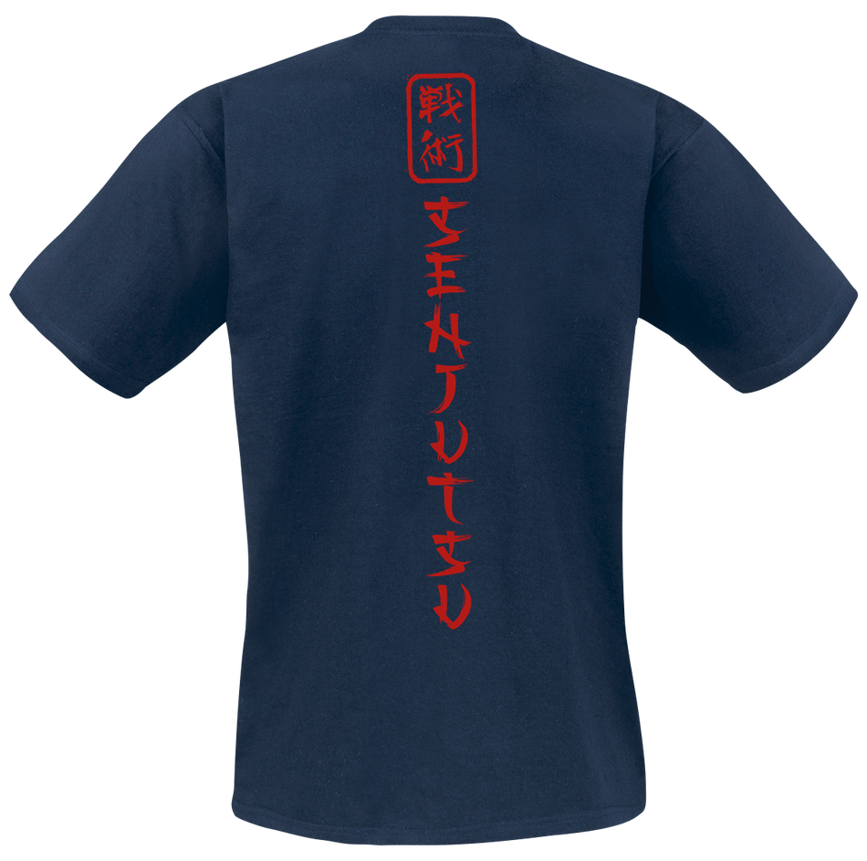 T-Shirt Manches courtes  de Iron Maiden - Samurai Eddie Pocket - S à XXL - pour Homme - marine - Iron Maiden - View 2