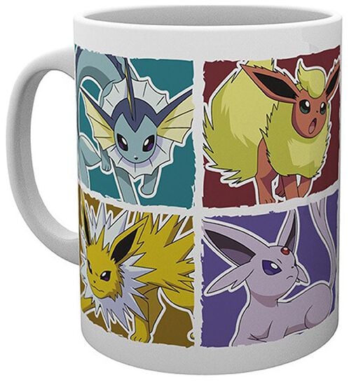 Mug Gaming de Pokémon - Évolutions Évoli - pour Unisexe - multicolore - Pokémon