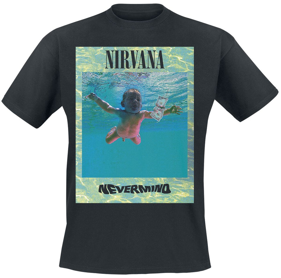 T-Shirt Manches courtes  de Nirvana - Ripple Overlay - S à L - pour Homme - noir - Nirvana