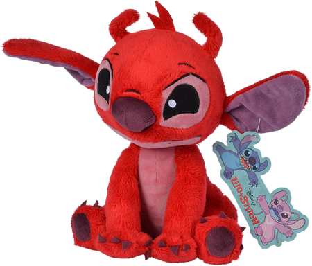 Figurine en peluche Disney de Lilo & Stitch - Leroy - pour Indifférent - rouge - Lilo & Stitch - View 2