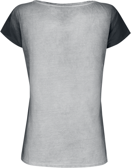 T-Shirt Manches courtes  de Van Halen - Hollywood - S à XXL - pour Femme - noir/blanc - Van Halen - View 2