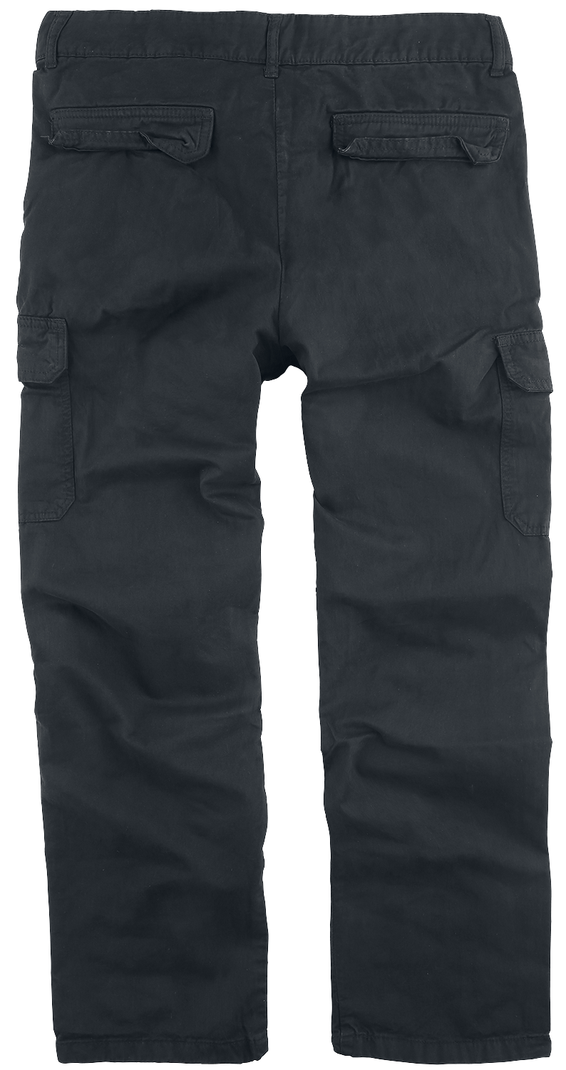 Pantalon Cargo  de Urban Classics - Pantalon Cargo Jambes Droites - W28L30 à W40L34 - pour Homme - noir - Urban Classics - View 2