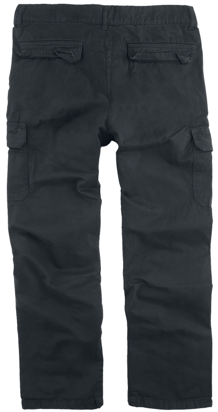 Pantalon Cargo  de Urban Classics - Pantalon Cargo Jambes Droites - W28L30 à W36L34 - pour Homme - noir - Urban Classics - View 2