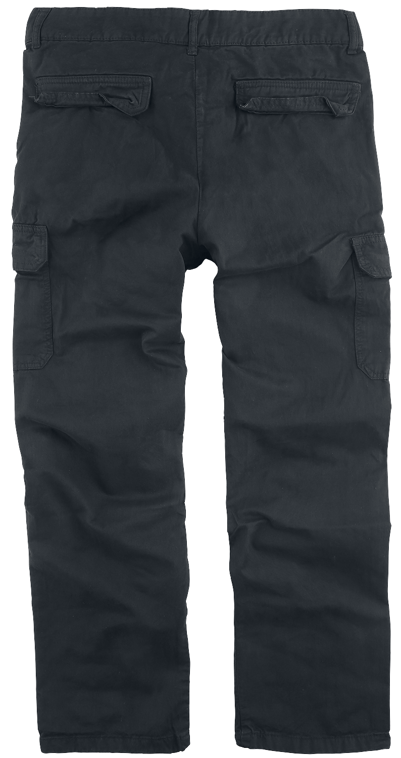 Pantalon Cargo  de Urban Classics - Pantalon Cargo Jambes Droites - W28L30 à W36L34 - pour Homme - noir - Urban Classics - View 2