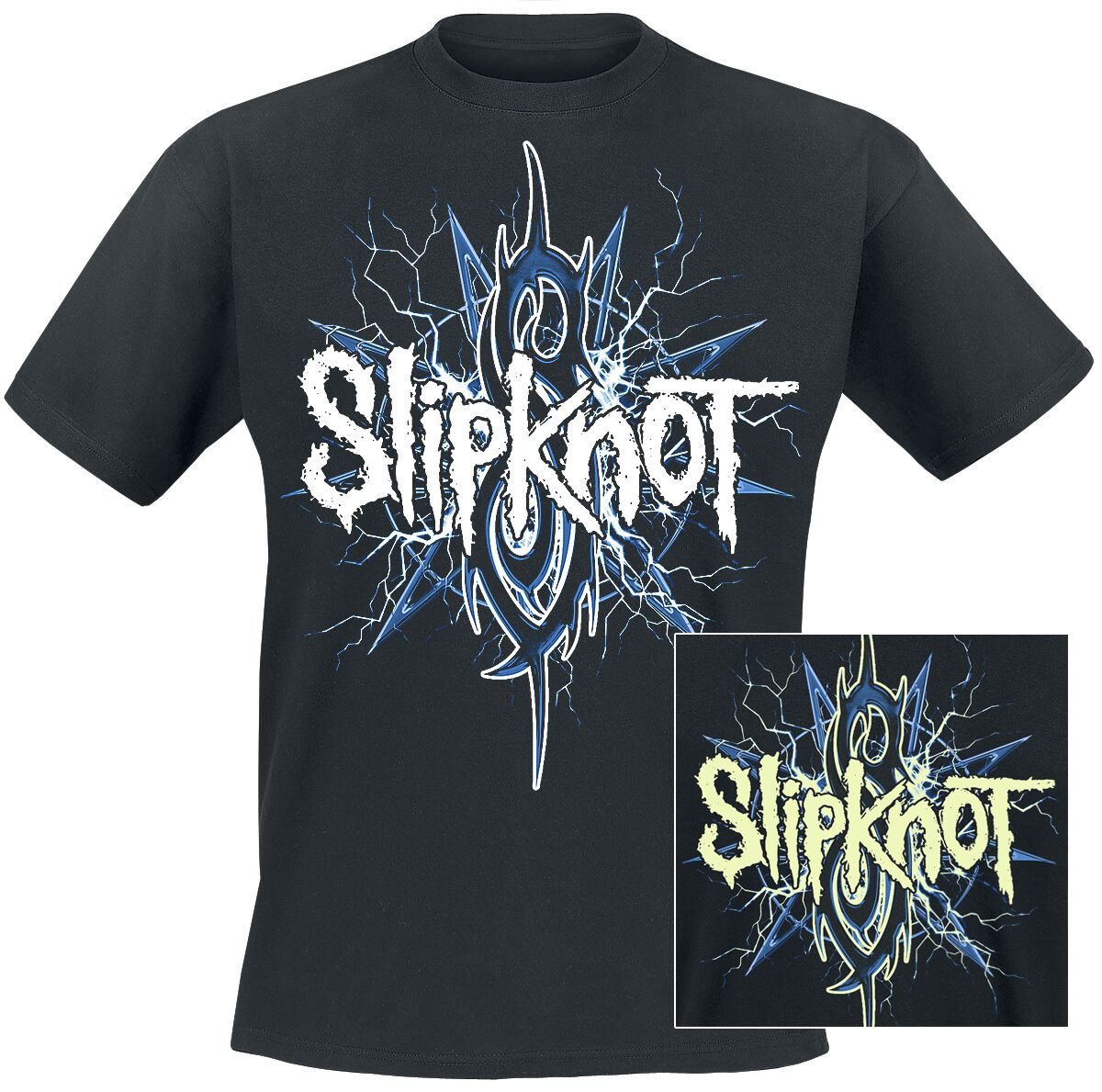 T-Shirt Manches courtes  de Slipknot - Electric Spit It Out - S à XXL - pour Homme - noir - Slipknot
