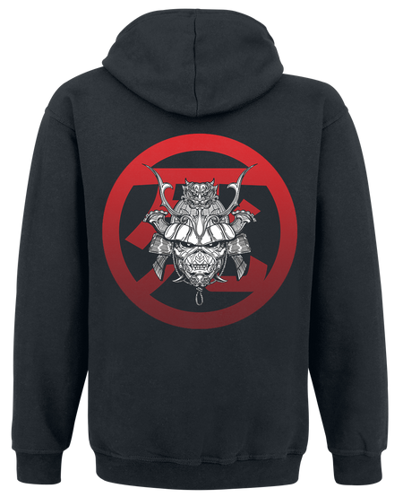 Sweat-shirt à capuche  de Iron Maiden - Eddie Warrior - S à XXL - pour Homme - noir - Iron Maiden - View 2
