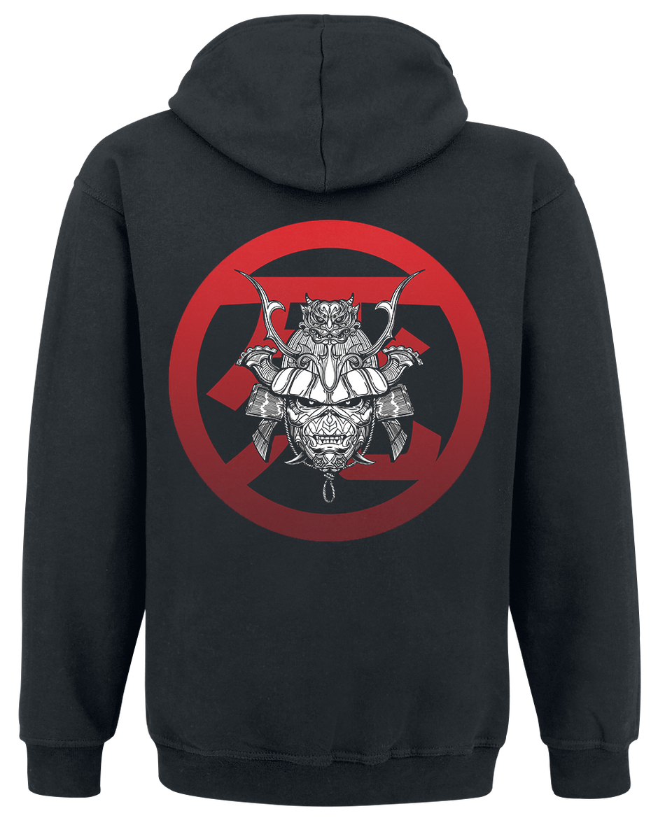 Sweat-shirt à capuche  de Iron Maiden - Eddie Warrior - S à XXL - pour Homme - noir - Iron Maiden - View 2